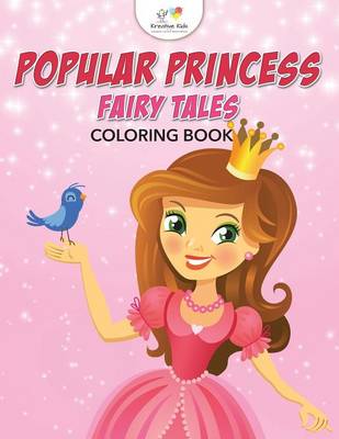 Book cover for Popular Princess Fairy Tales Coloring Book