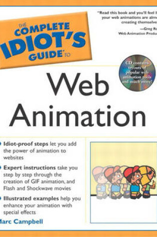 Cover of Complete Idiot's Guide to Web Animation