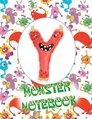 Book cover for Y Monster Notebook