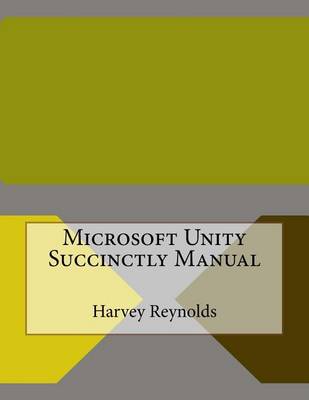 Book cover for Microsoft Unity Succinctly Manual