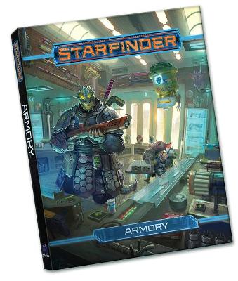 Book cover for Starfinder RPG Armory Pocket Edition