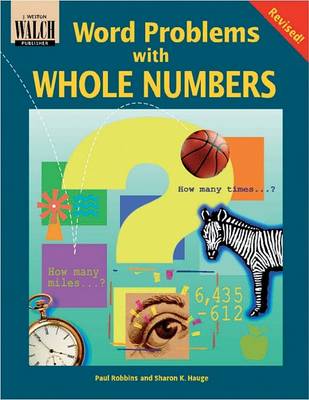 Book cover for Word Problems with Whole Numbers