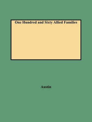 Book cover for One Hundred and Sixty Allied Families