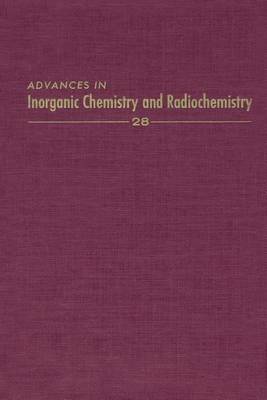 Book cover for Advances in Inorganic Chemistry Vol 28