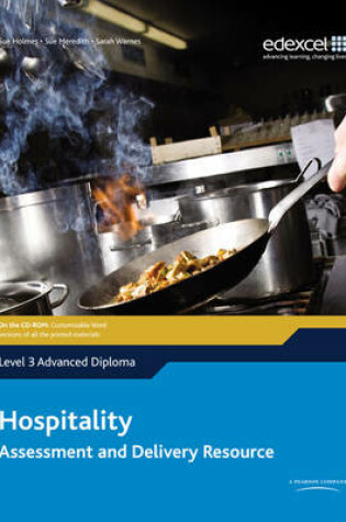 Cover of Edexcel Diploma Level 3 Advanced Diploma Hospitality Assessment and Delivery Resource