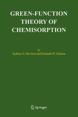 Cover of Green-Function Theory of Chemisorption