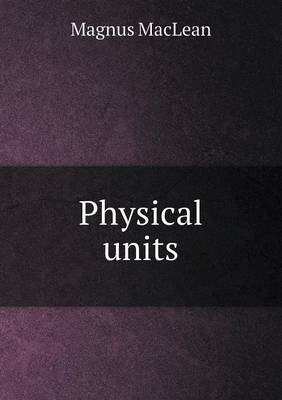 Book cover for Physical Units