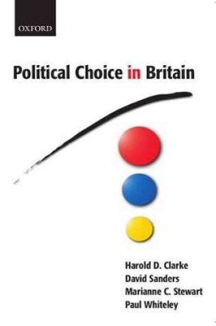 Cover of Political Choice in Britain