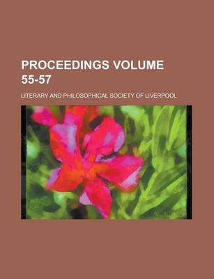 Book cover for Proceedings Volume 55-57