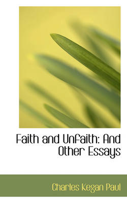 Book cover for Faith and Unfaith