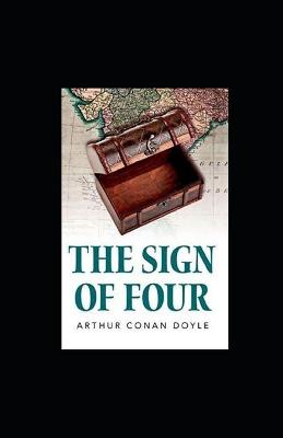 Book cover for The Sign of the Four illustertad