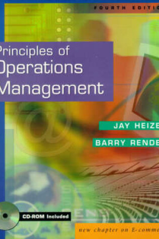 Cover of Operations Management PIE with                                        WebCT PIN card (EMA Courses Only)