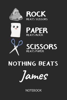 Book cover for Nothing Beats James - Notebook