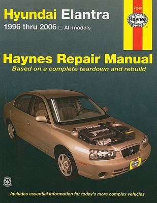 Book cover for Hyundai Elantra 1996 Thru 2006