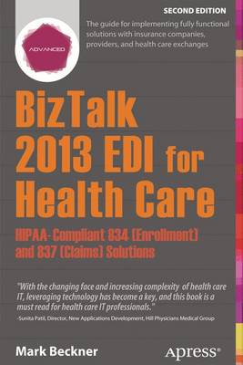 Cover of BizTalk 2013 EDI for Health Care