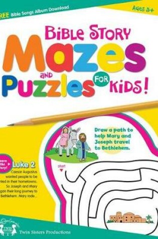 Cover of Bible Story Mazes Puzzle Book