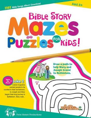 Cover of Bible Story Mazes Puzzle Book