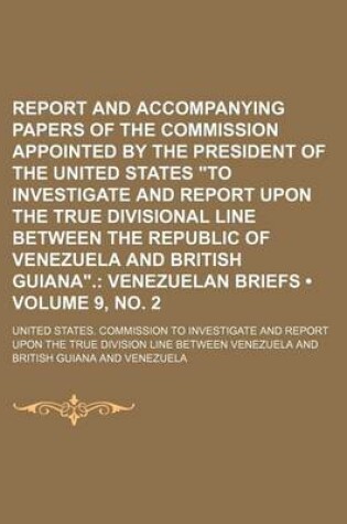 Cover of The Case of Venezuela; A Reply to the British Blue Book Entitled Documents and Correspondence Relating to the Question of Boundary Between British Gu