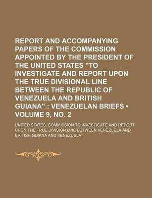 Book cover for The Case of Venezuela; A Reply to the British Blue Book Entitled Documents and Correspondence Relating to the Question of Boundary Between British Gu