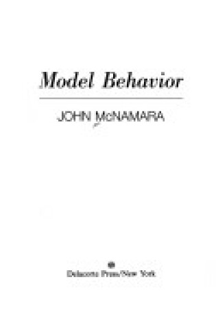 Cover of Model Behavior