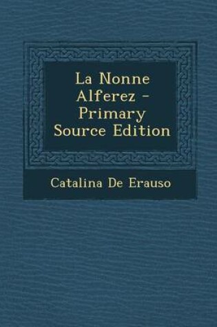 Cover of La Nonne Alferez