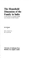 Book cover for Household Dimension of the Family in India