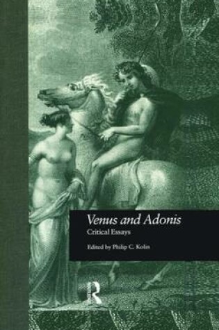 Cover of Venus and Adonis: Critical Essays