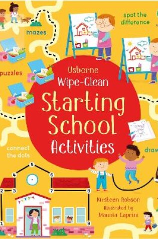 Cover of Wipe-Clean Starting School Activities