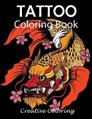 Book cover for Tattoo Coloring Book