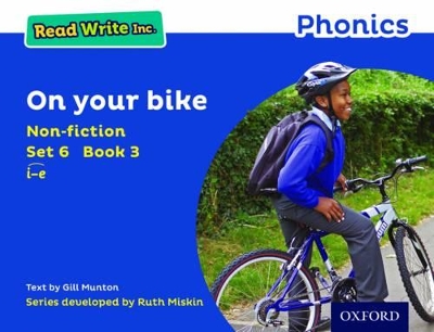Cover of Read Write Inc. Phonics: On Your Bike (Blue Set 6 Non-fiction 3)