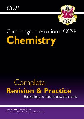 Book cover for Cambridge International GCSE Chemistry Complete Revision & Practice