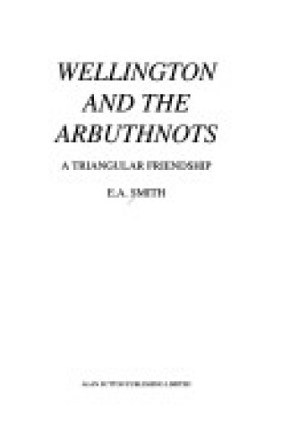 Cover of Wellington and the Arbuthnots