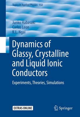 Book cover for Dynamics of Glassy, Crystalline and Liquid Ionic Conductors
