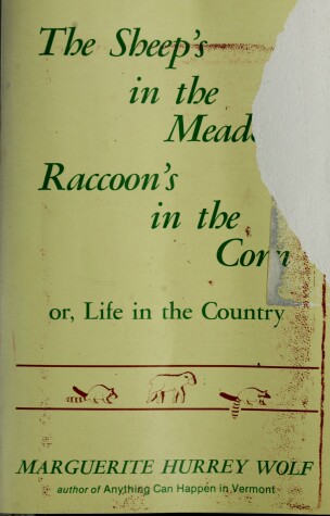 Book cover for The Sheep's in the Meadow, Raccoon's in the Corn