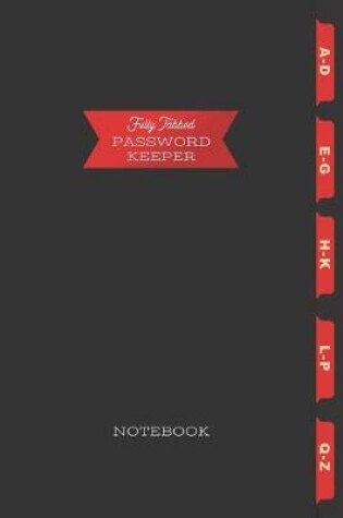 Cover of Fully Tabbed Password Keeper