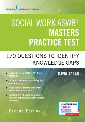 Book cover for Social Work ASWB Masters Practice Test