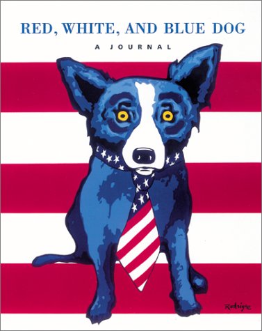 Book cover for Red, White, and Blue Dog