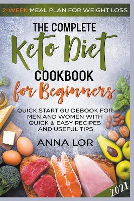 Book cover for Keto Diet Cookbook for Beginners #2021
