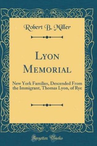 Cover of Lyon Memorial