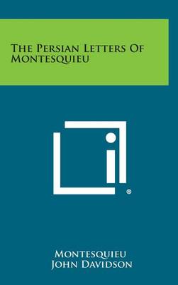 Book cover for The Persian Letters of Montesquieu