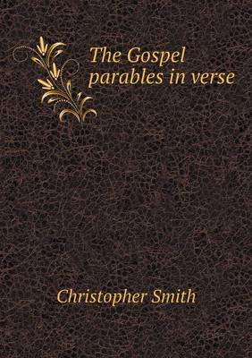 Book cover for The Gospel parables in verse