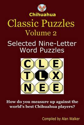 Book cover for Chihuahua Classic Puzzles Volume 2