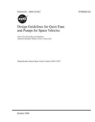 Book cover for Design Guidelines for Quiet Fans and Pumps for Space Vehicles