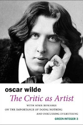 Cover of The Critic As Artist