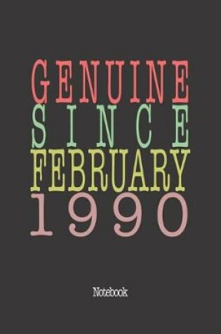 Cover of Genuine Since February 1990