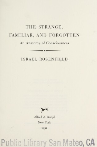 Cover of The Strange, Familiar, and Forgotten