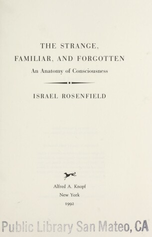 Book cover for The Strange, Familiar, and Forgotten