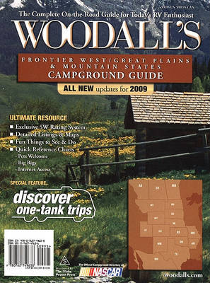 Book cover for Woodall's Frontier West/Great Plains & Mountain Region Campground Guide