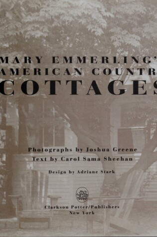 Cover of American Country Cottages