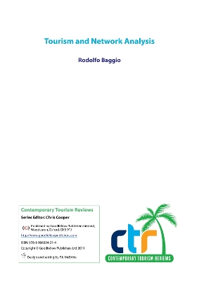 Cover of Tourism and Network Analysis